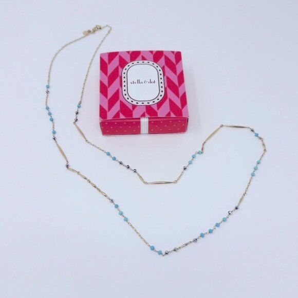 Stella & Dot Pamela Layering Necklace EUC - Picture 2 of 5